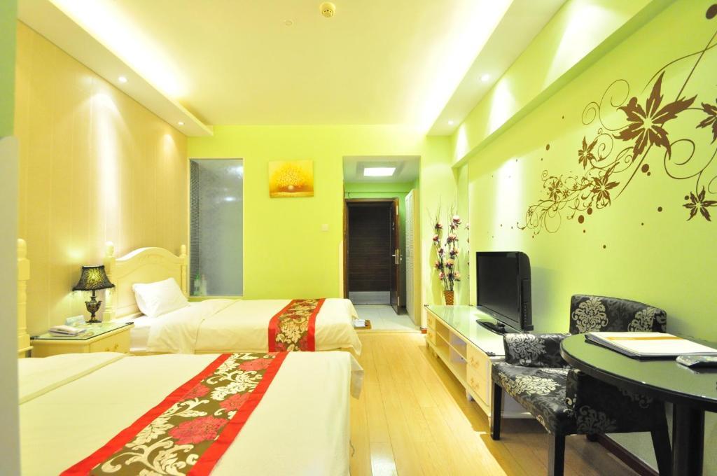 Liting Hotel Chengdu Kamer foto